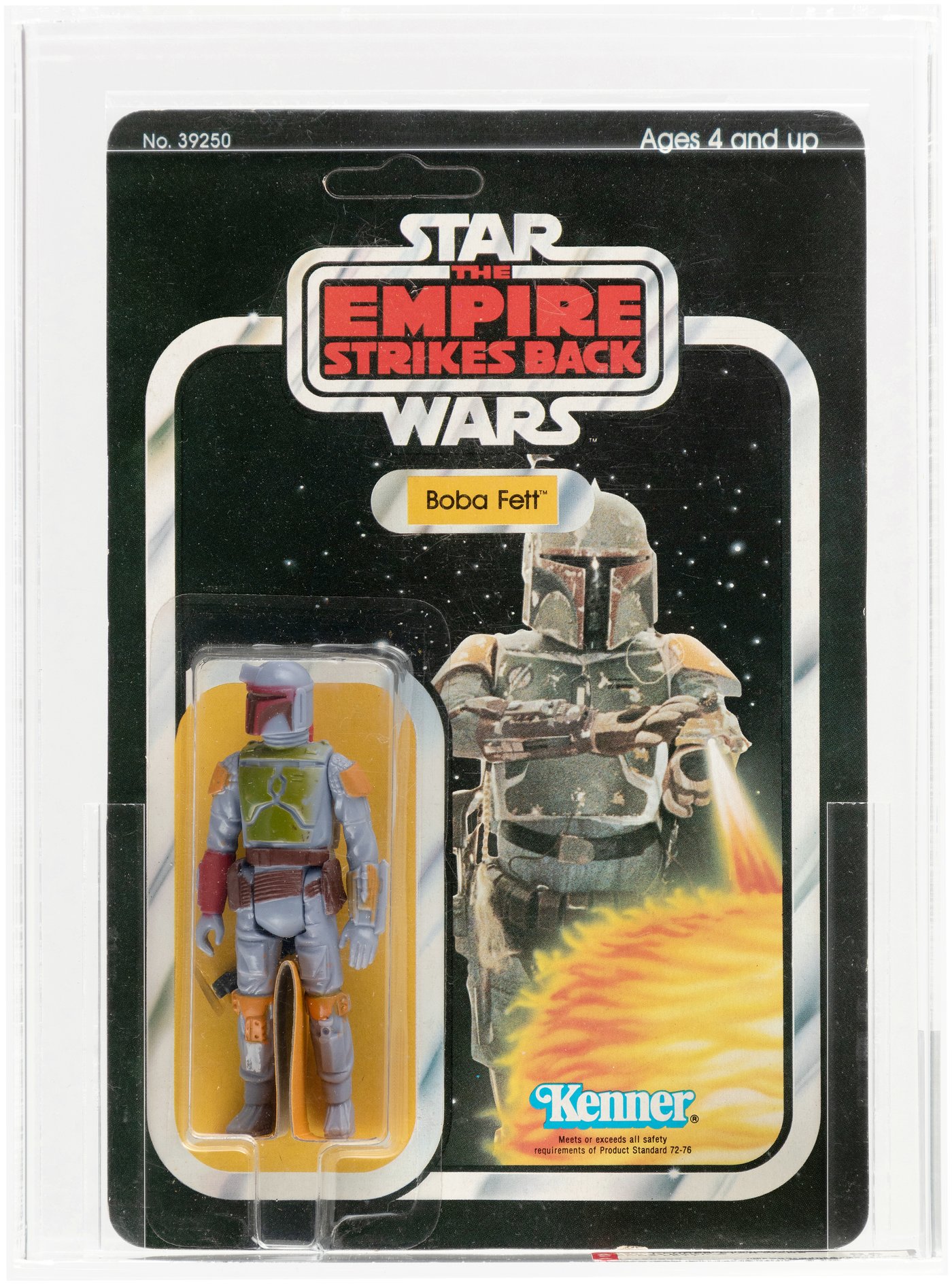 Hake's - STAR WARS: THE EMPIRE STRIKES BACK (1980) - BOBA FETT 32 BACK ...