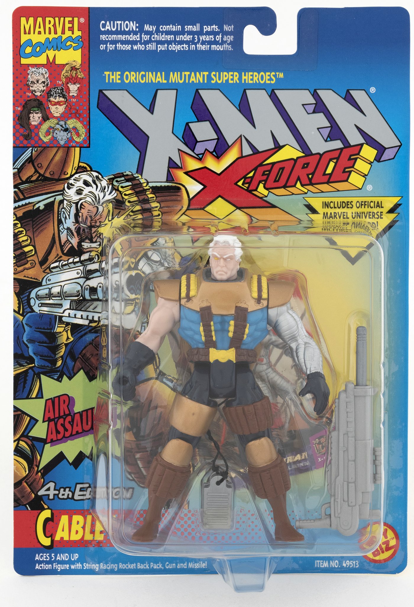 Hake's - TOY BIZ X-FORCE SERIES 3 CASE OF 24 ACTION FIGURES.