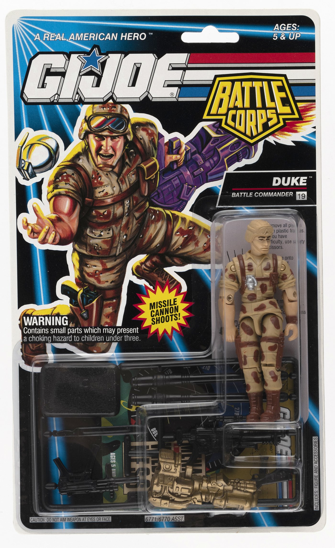 Hake's - G.I. JOE: BATTLE CORPS (1993) - SERIES 12 CARDED G.I. JOE 