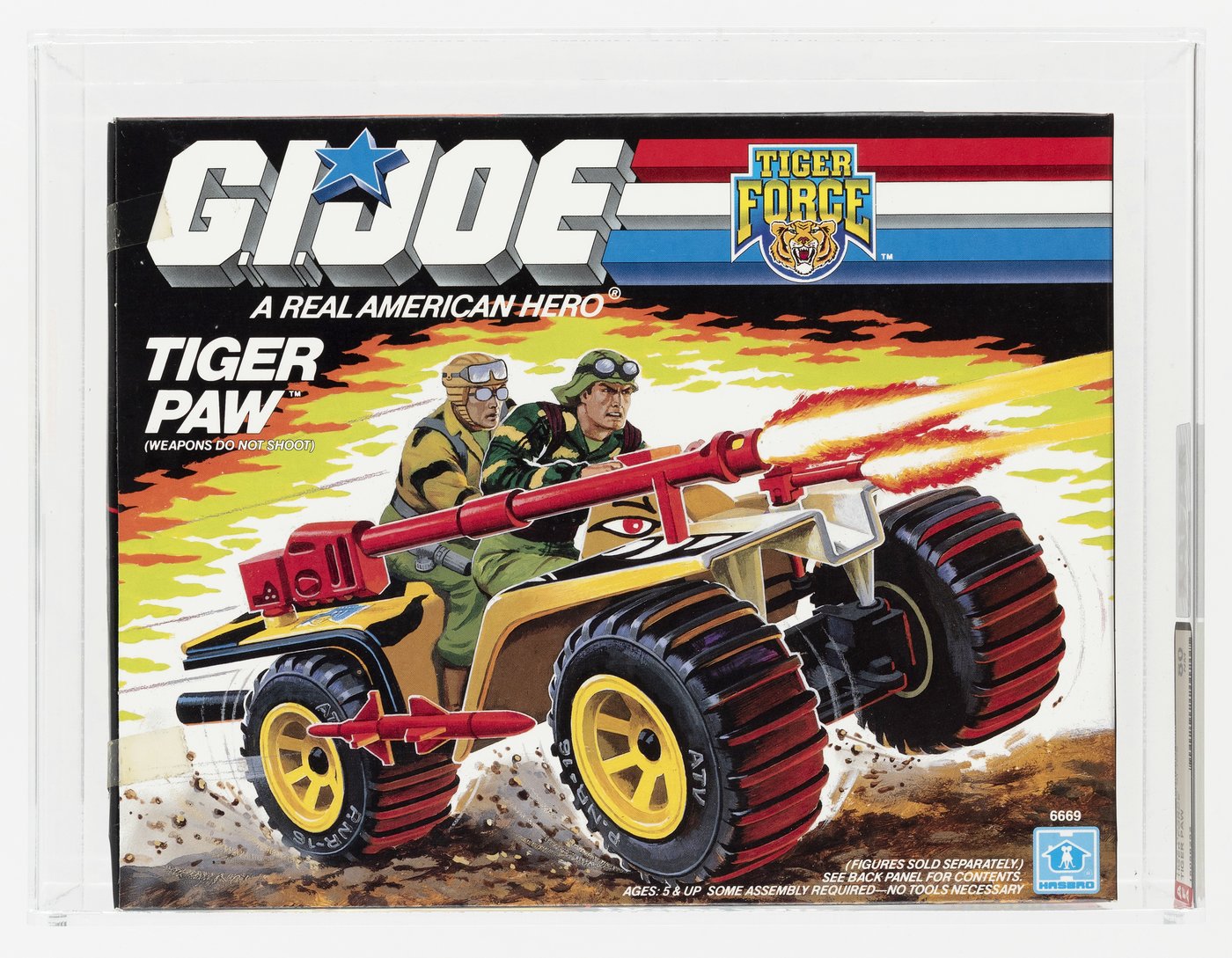 Hake's - G.I. JOE (1988)TIGER FORCE TIGER PAW AFA 80 NM.