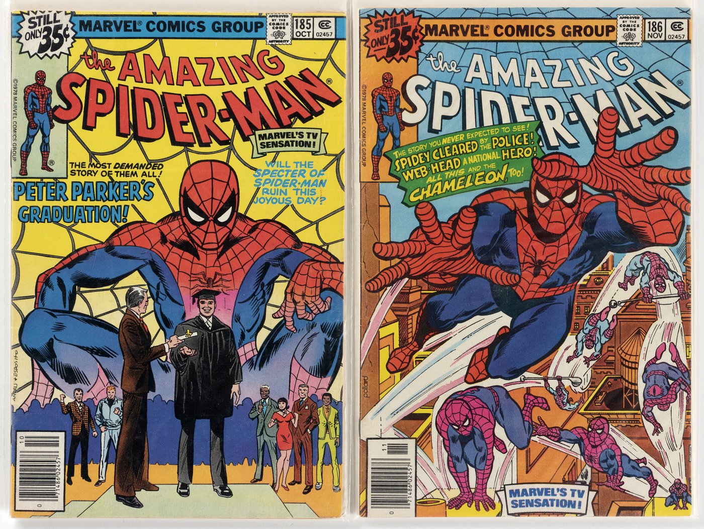 Hake's - AMAZING SPIDER-MAN BRONZE AGE COMIC LOT OF 20