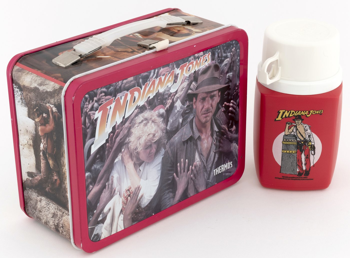 Hake's - INDIANA JONES AND THE TEMPLE OF DOOM (VARIETY) LUNCHBOX AND ...