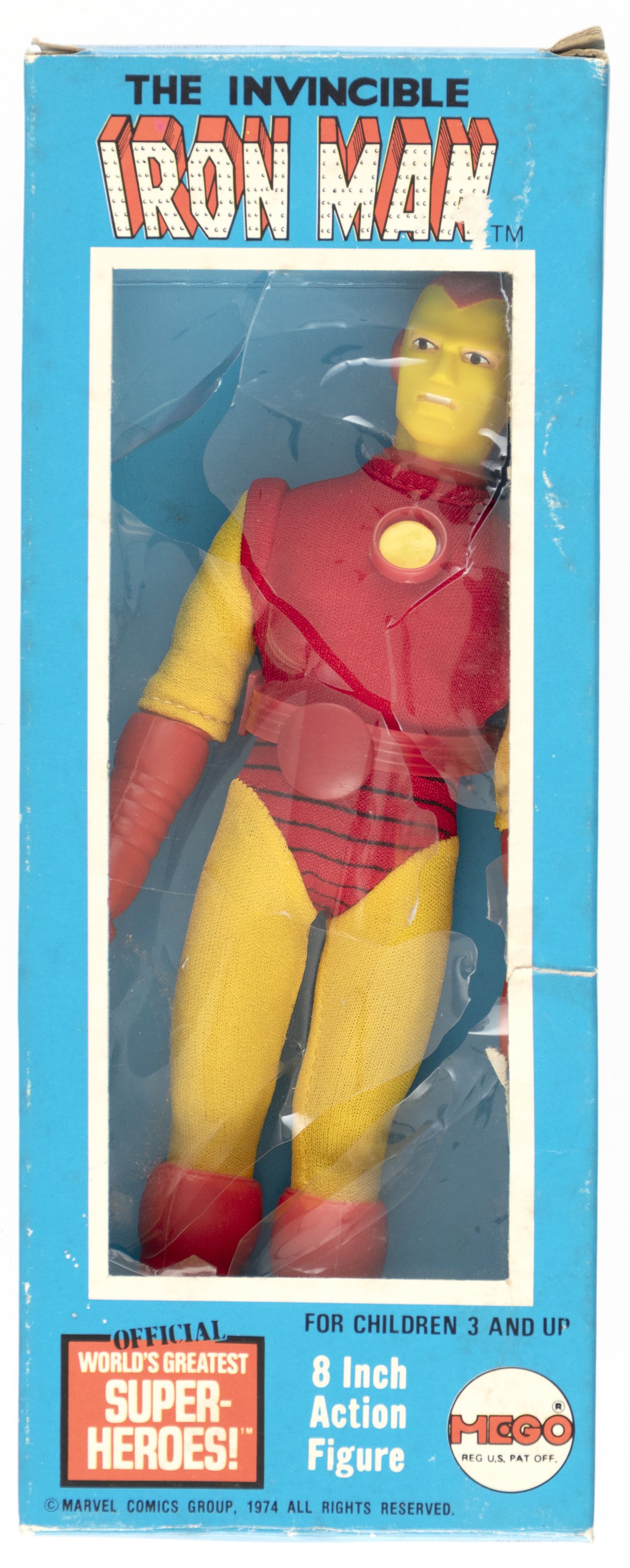 Hake's - MEGO IRON MAN ACTION FIGURE IN BOX.