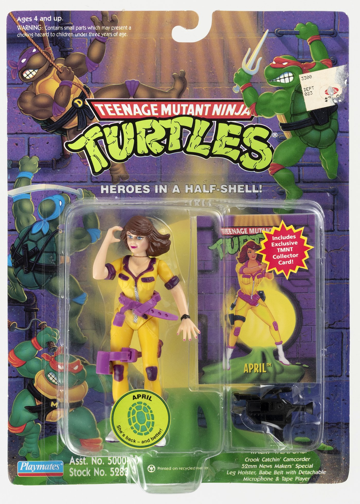 Hake's - TEENAGE MUTANT NINJA TURTLES (1994) - APRIL O'NEIL ACTION ...