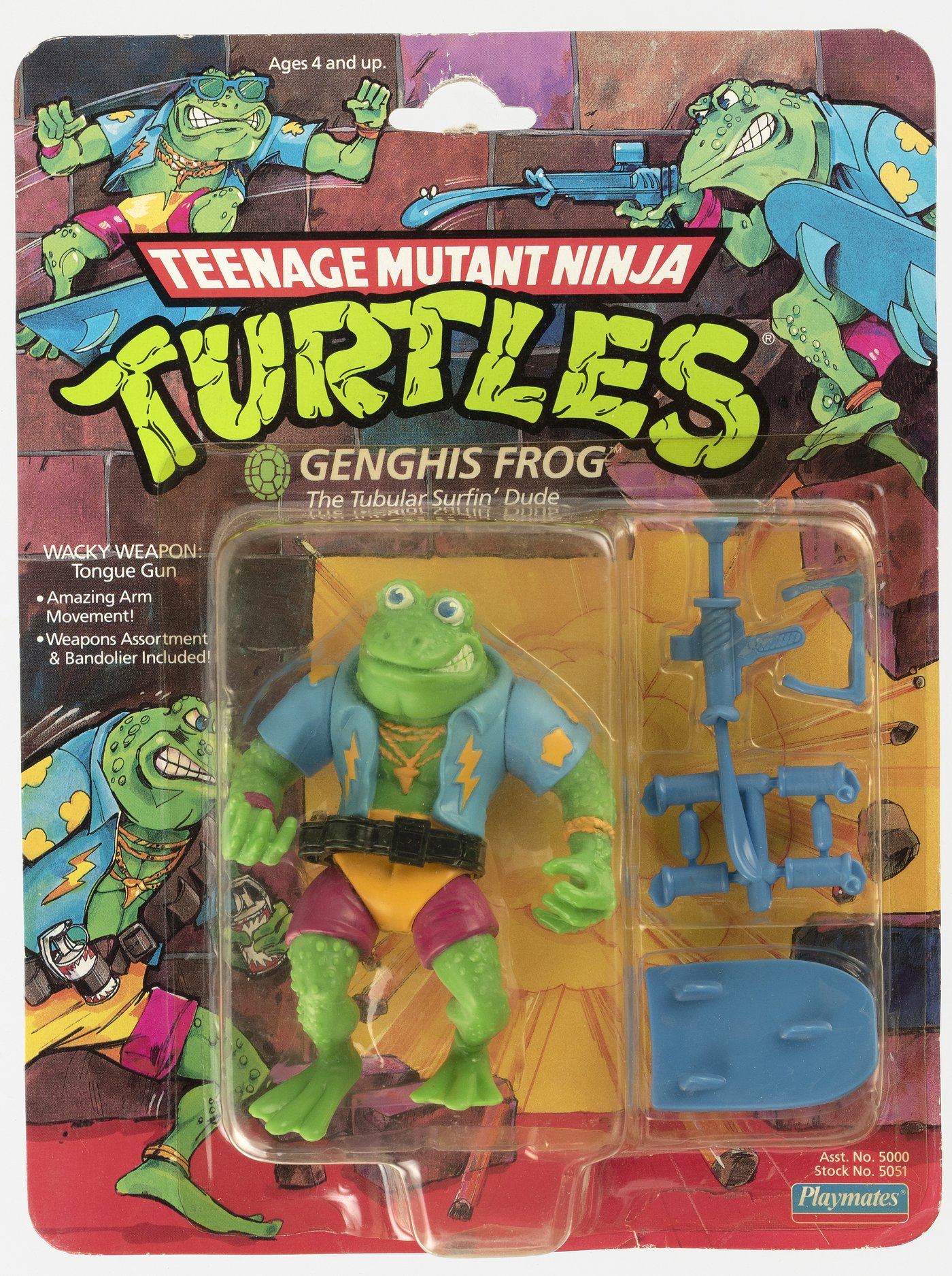 Hake's - TEENAGE MUTANT NINJA TURTLES (1989) - GENGHIS FROG SERIES