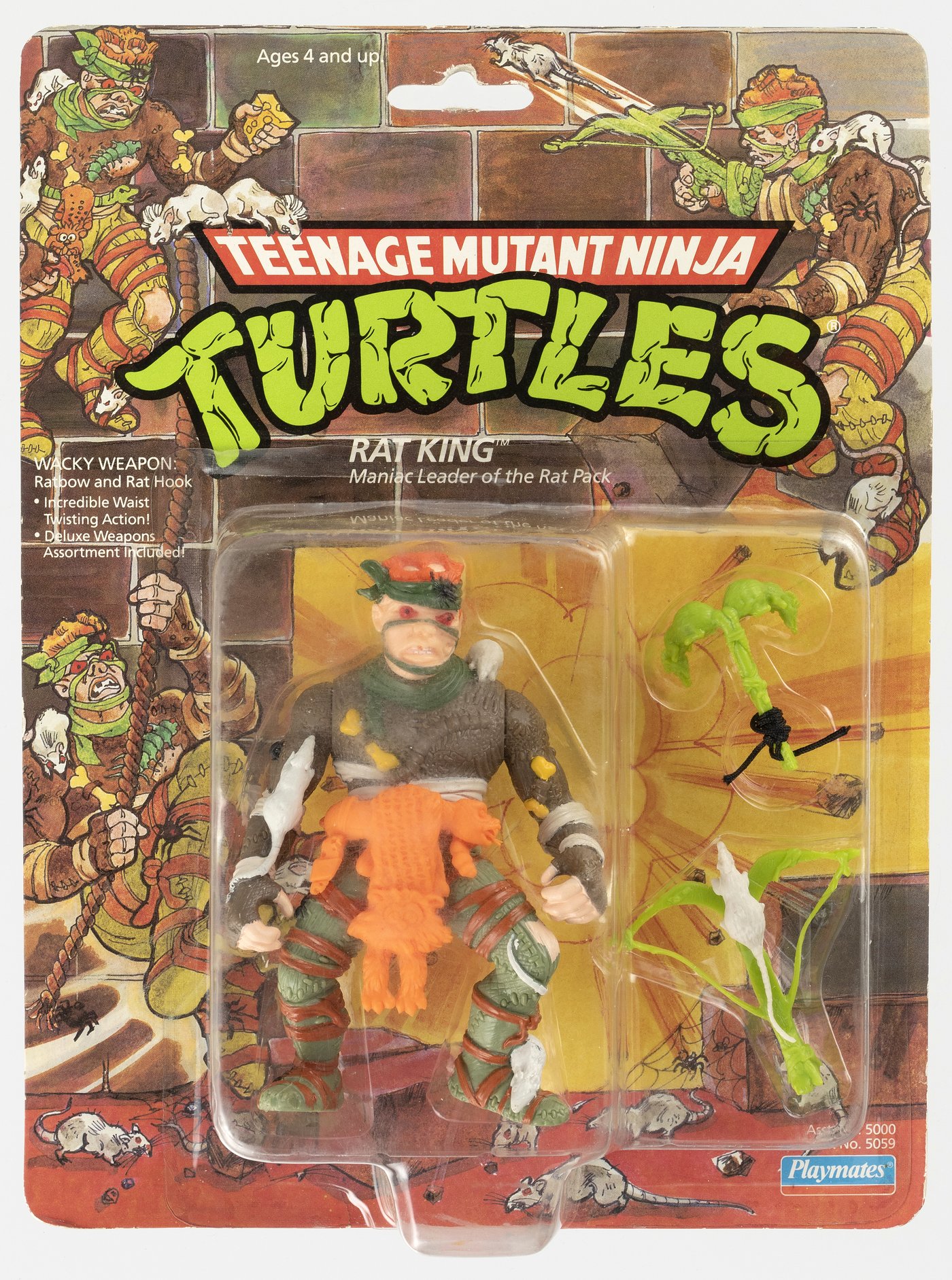 Teenage Mutant Ninja Turtles Playmates Rat King