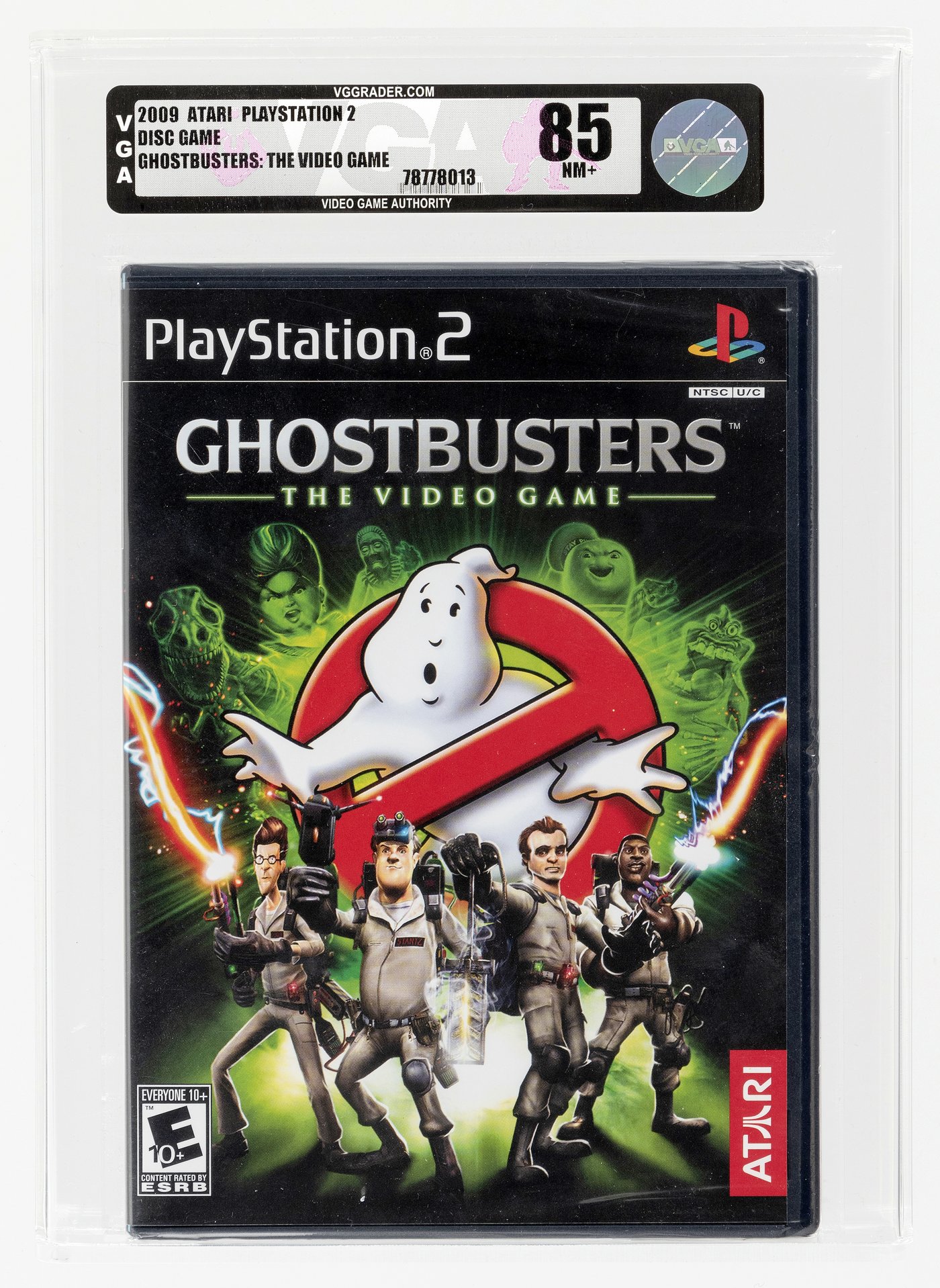 Hake's - PLAYSTATION PS2 (2009) GHOSTBUSTERS: THE VIDEO GAME VGA 85 NM+.