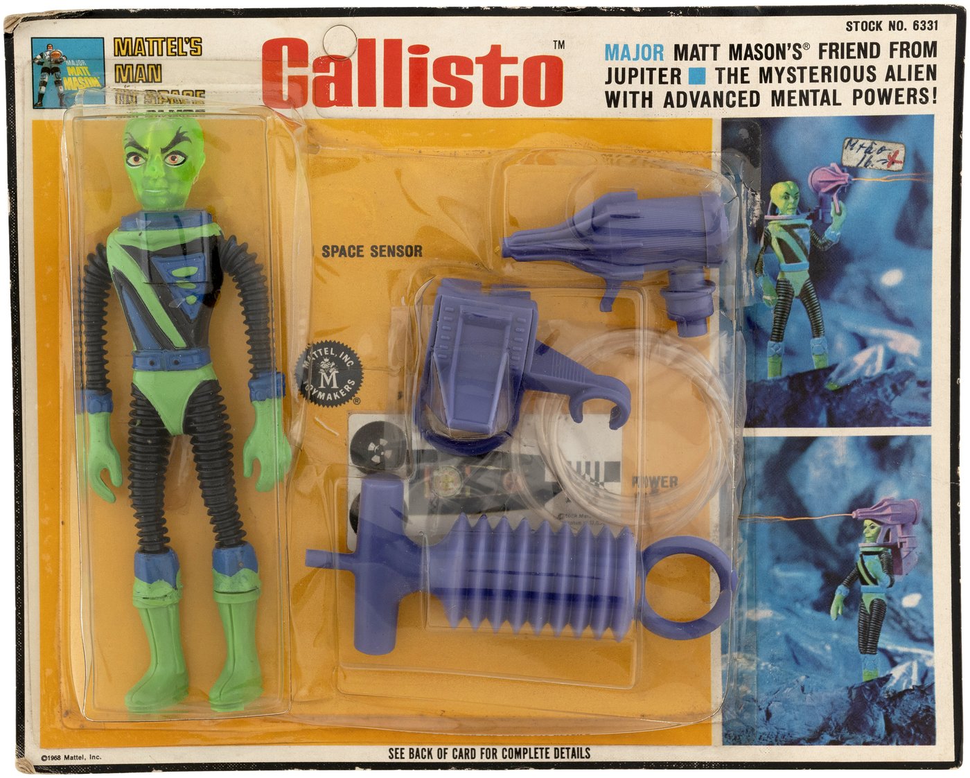 Matt shops Mason Callisto Alien W/ Accessories