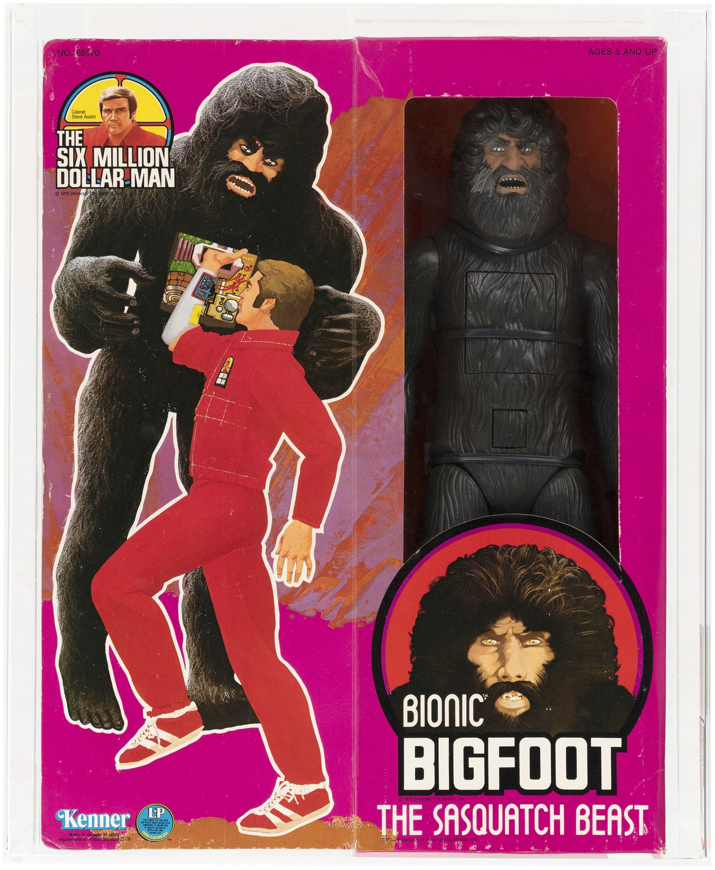 Hake's - THE SIX MILLION DOLLAR MAN (1977) - BIONIC BIGFOOT AFA 75+ EX+/NM.