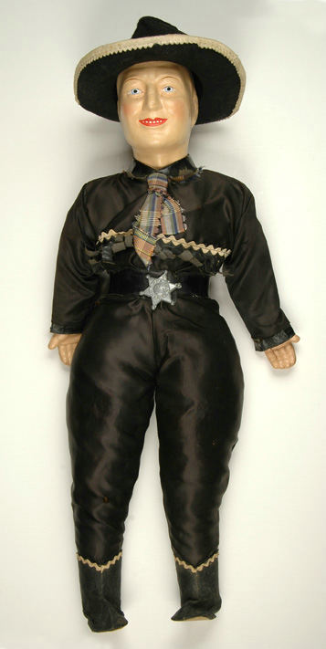 Hake's - HOPALONG CASSIDY LARGE DOLL.