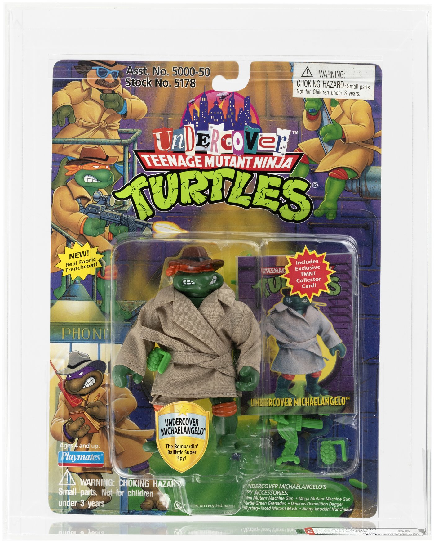 Hake's - TEENAGE MUTANT NINJA TURTLES (1994) - UNDERCOVER MICHAELANGELO ...