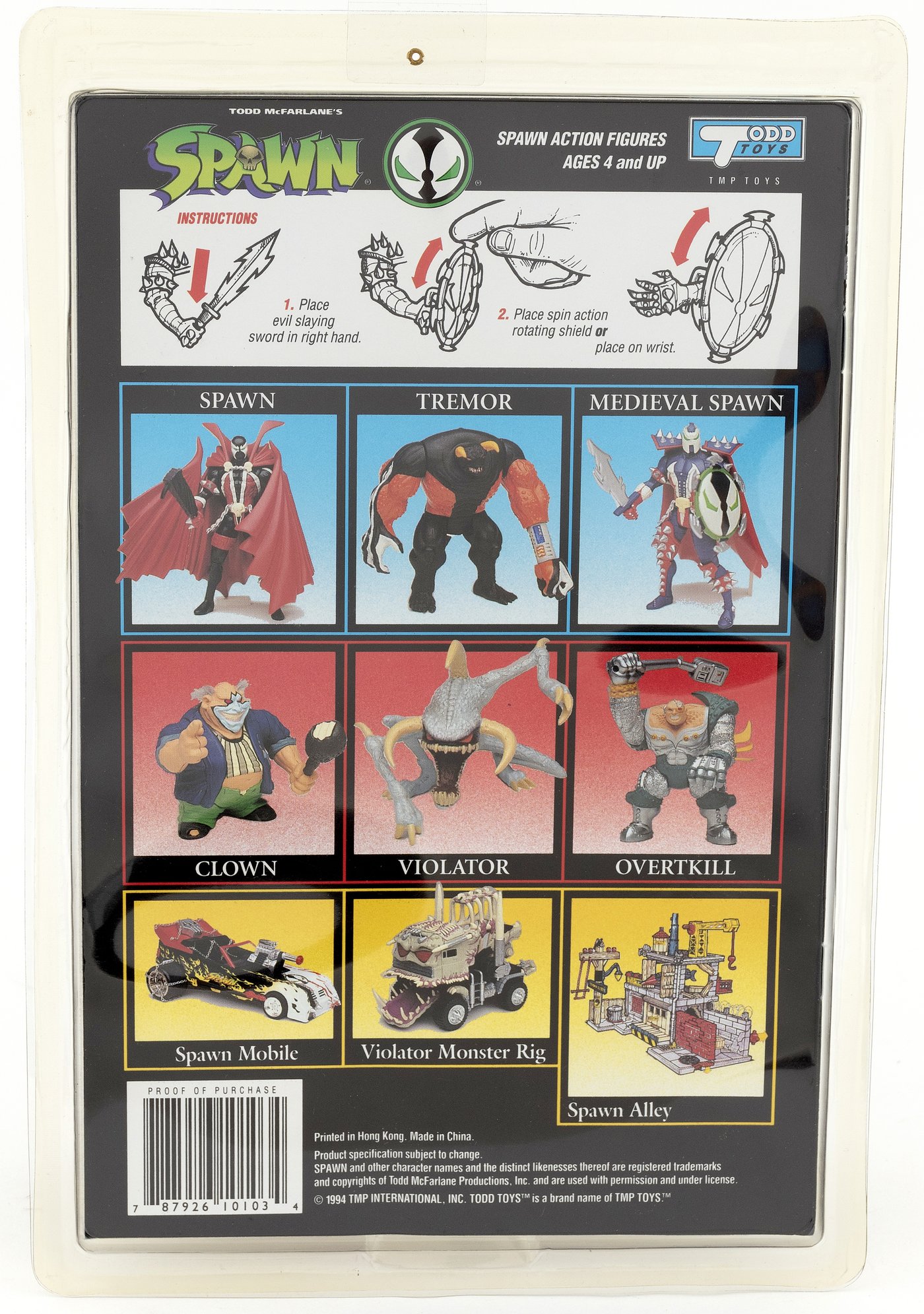 Hake's - MCFARLANE TOYS SPAWN SERIES 1 CASE OF 12 ACTION FIGURES.