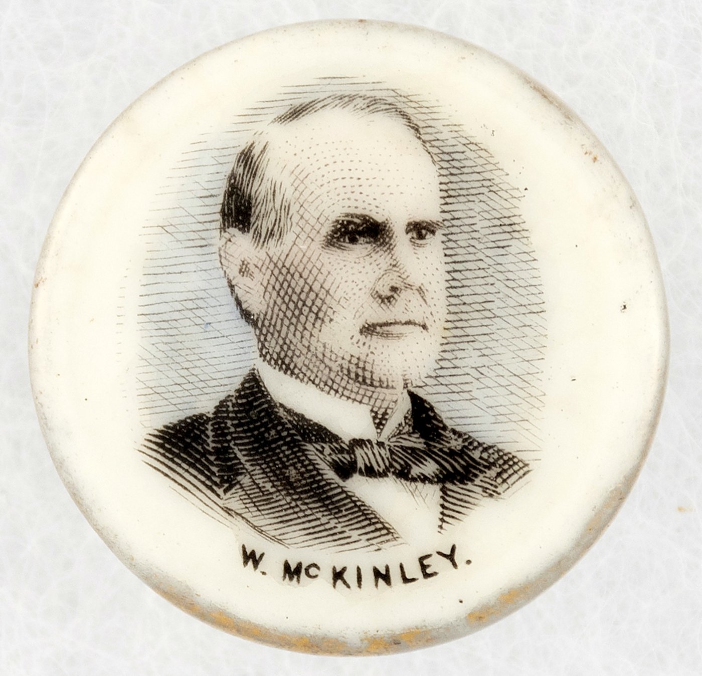 Hake's - PORCELAIN MCKINLEY PORTRAIT STUD.