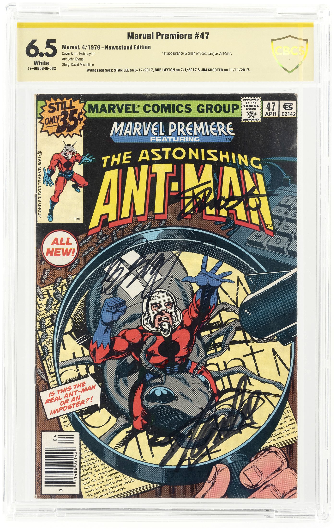 Marvel Premiere #47 (1979) 1ST APP. ANT-MAN II (SCOTT deals LANG)