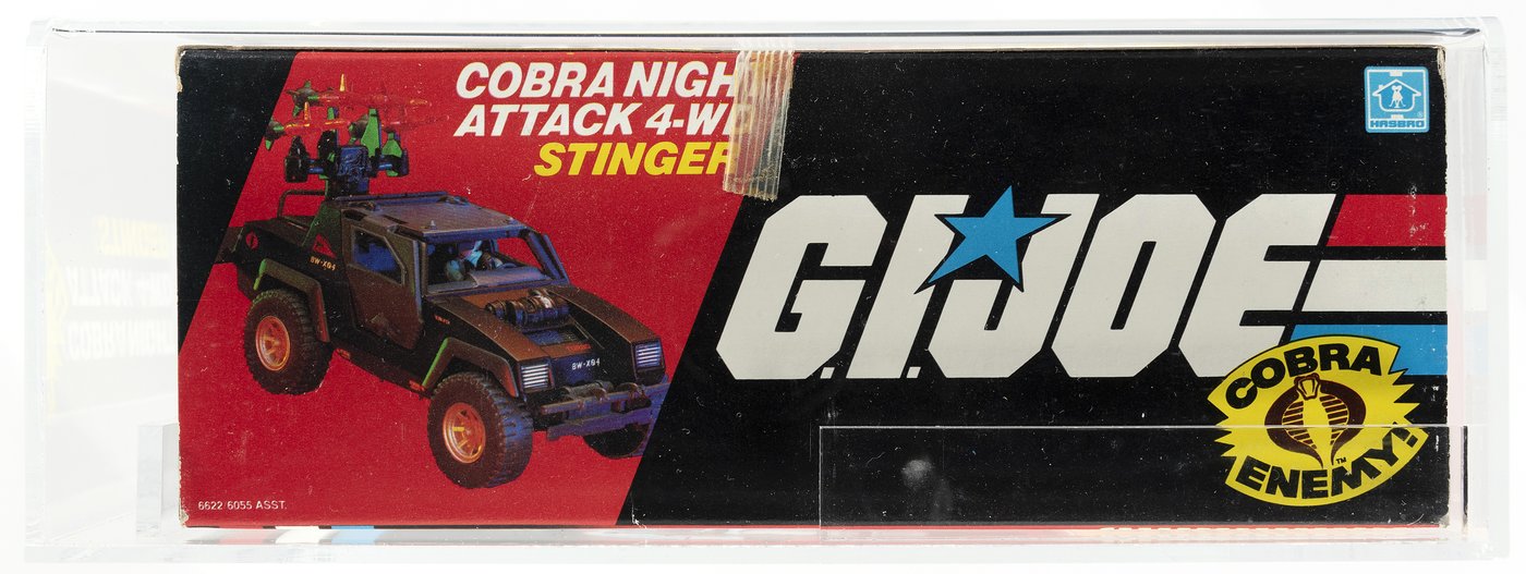 Hakes Gi Joe 1985 Cobra Night Attack 4 Wd Stinger Series 3