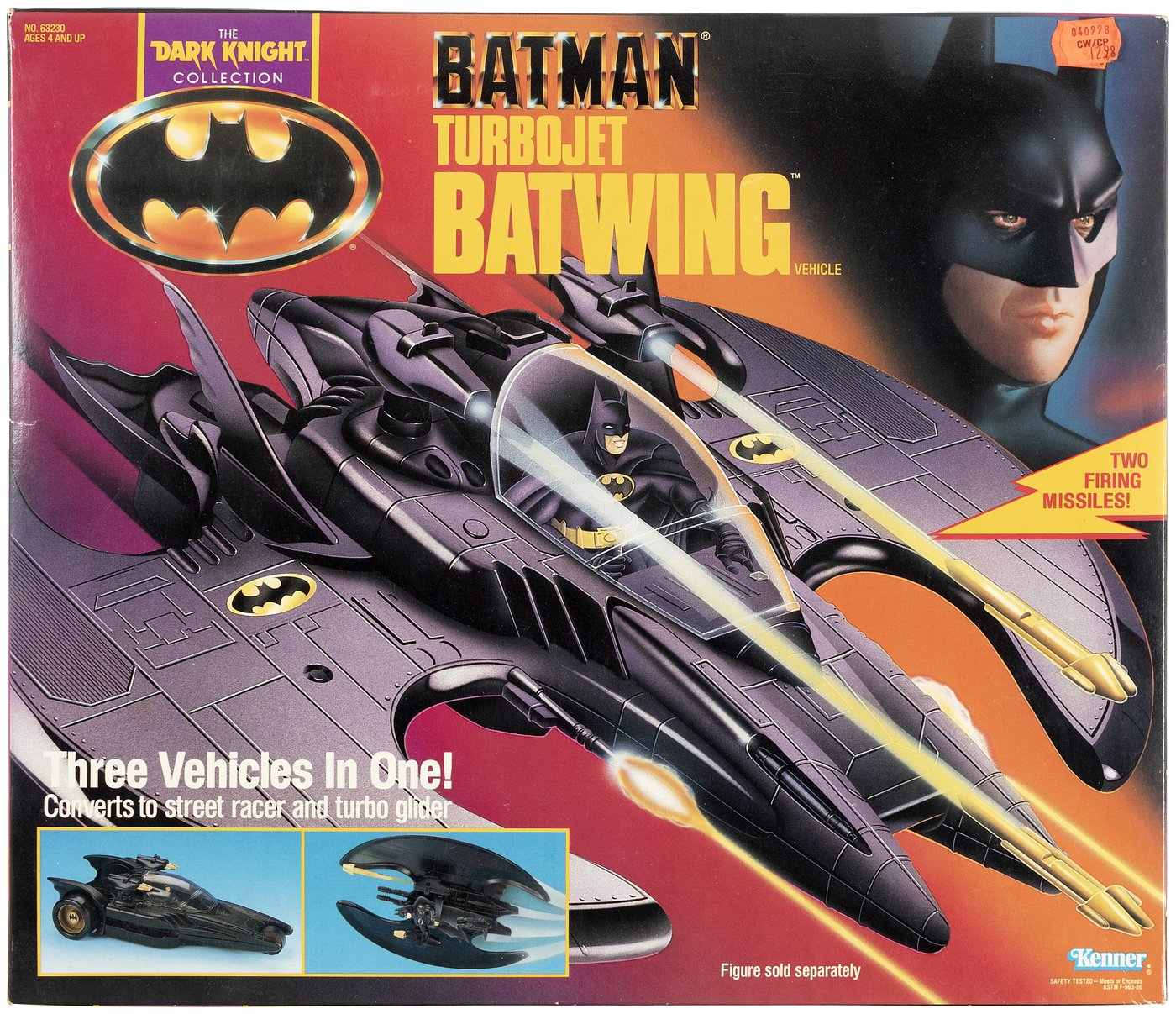 安い爆買いKenner BATJET BATMAN DARK KNIGHT COLLECTION 1990年 当時物 バットジェット フィギュア 乗り物 箱付き[未使用品] バットマン