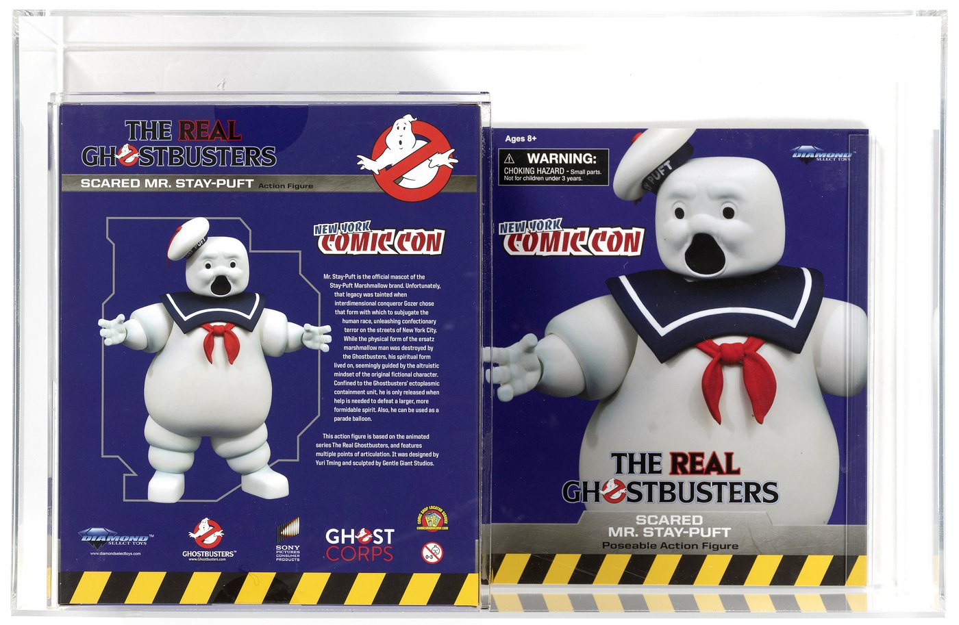 New York fashion comic con Stay-Puft diamond select toys