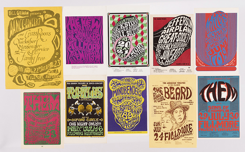 Hake's - BILL GRAHAM PRESENTS COLLECTION OF 207 FILLMORE PSYCHEDELIC ...