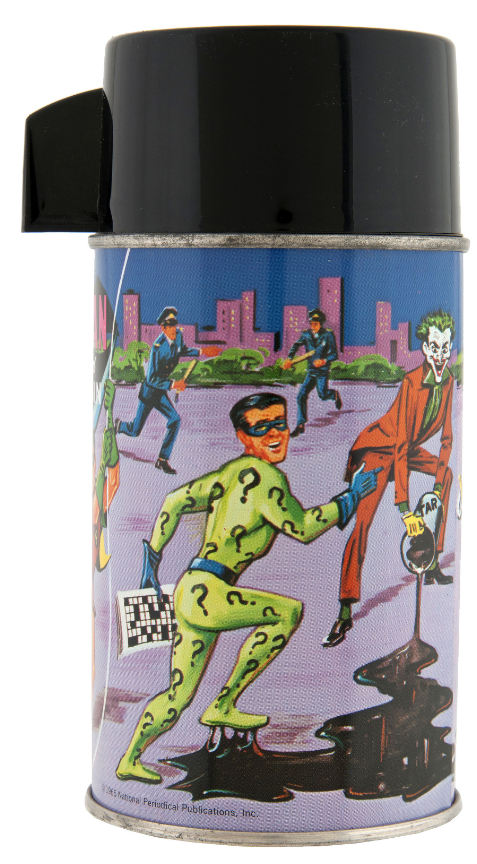 Sold at Auction: Batman and Robin Lunchbox and Thermos