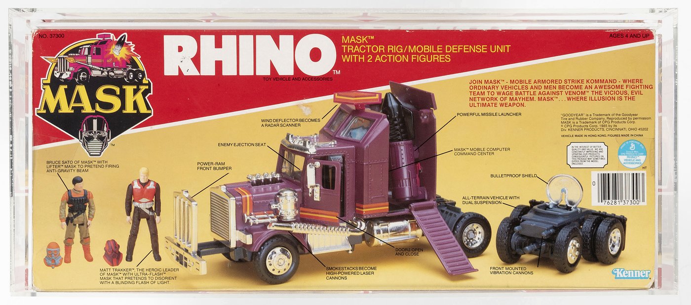 Hake's - M.A.S.K. (1985) - RHINO SERIES 1 AFA 80 NM.