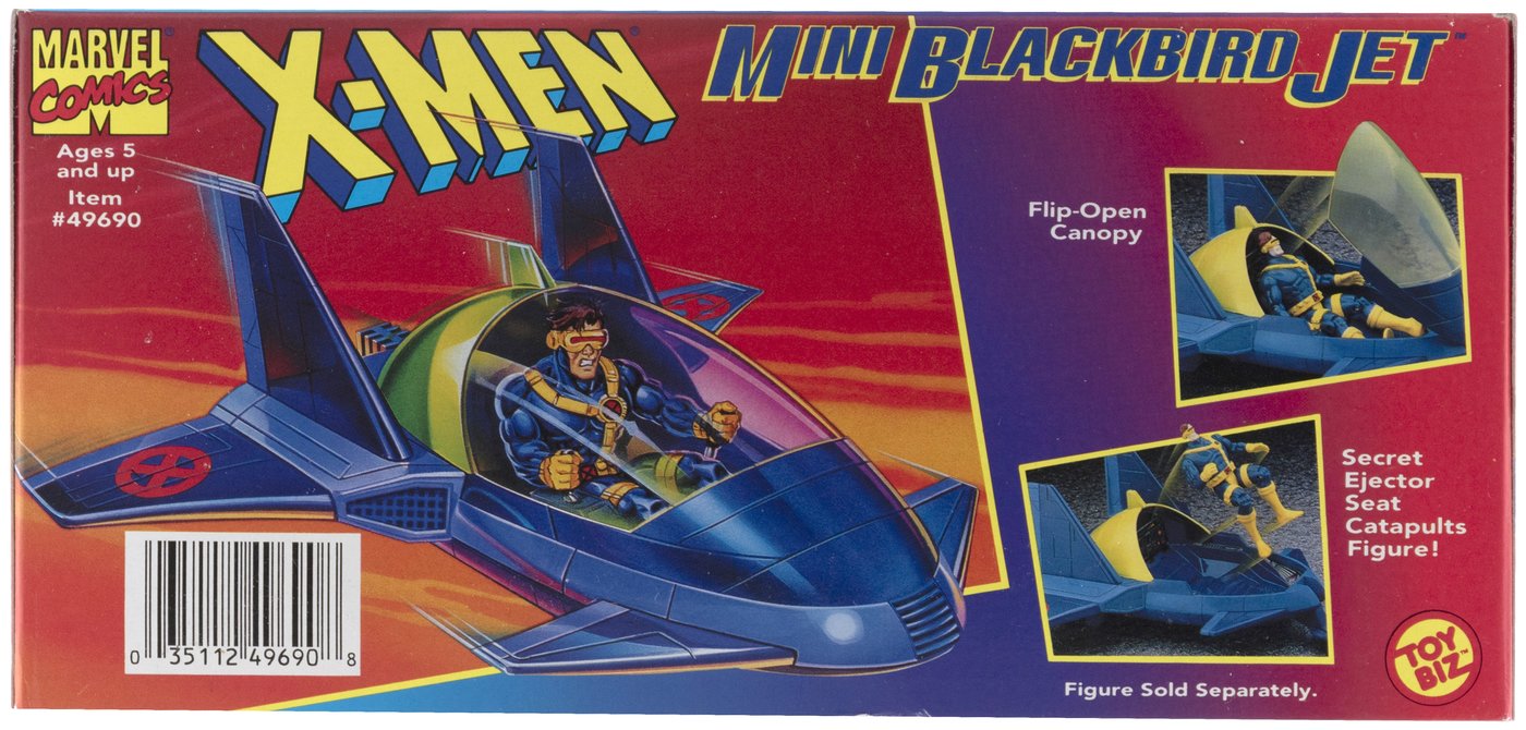 Hake's - TOY BIZ MINI X-MEN BLACKBIRD JET IN BOX.