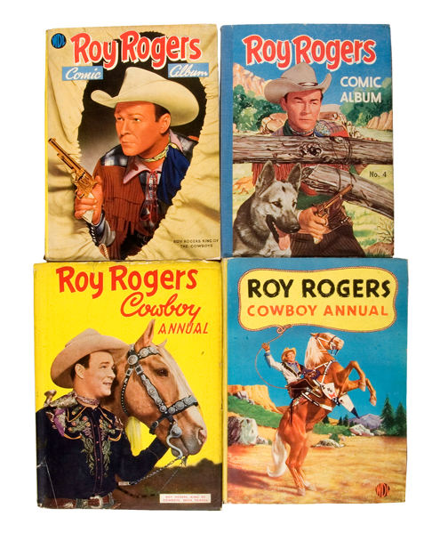 Hake's - ROY ROGERS ENGLISH HARDCOVER BOOK LOT.