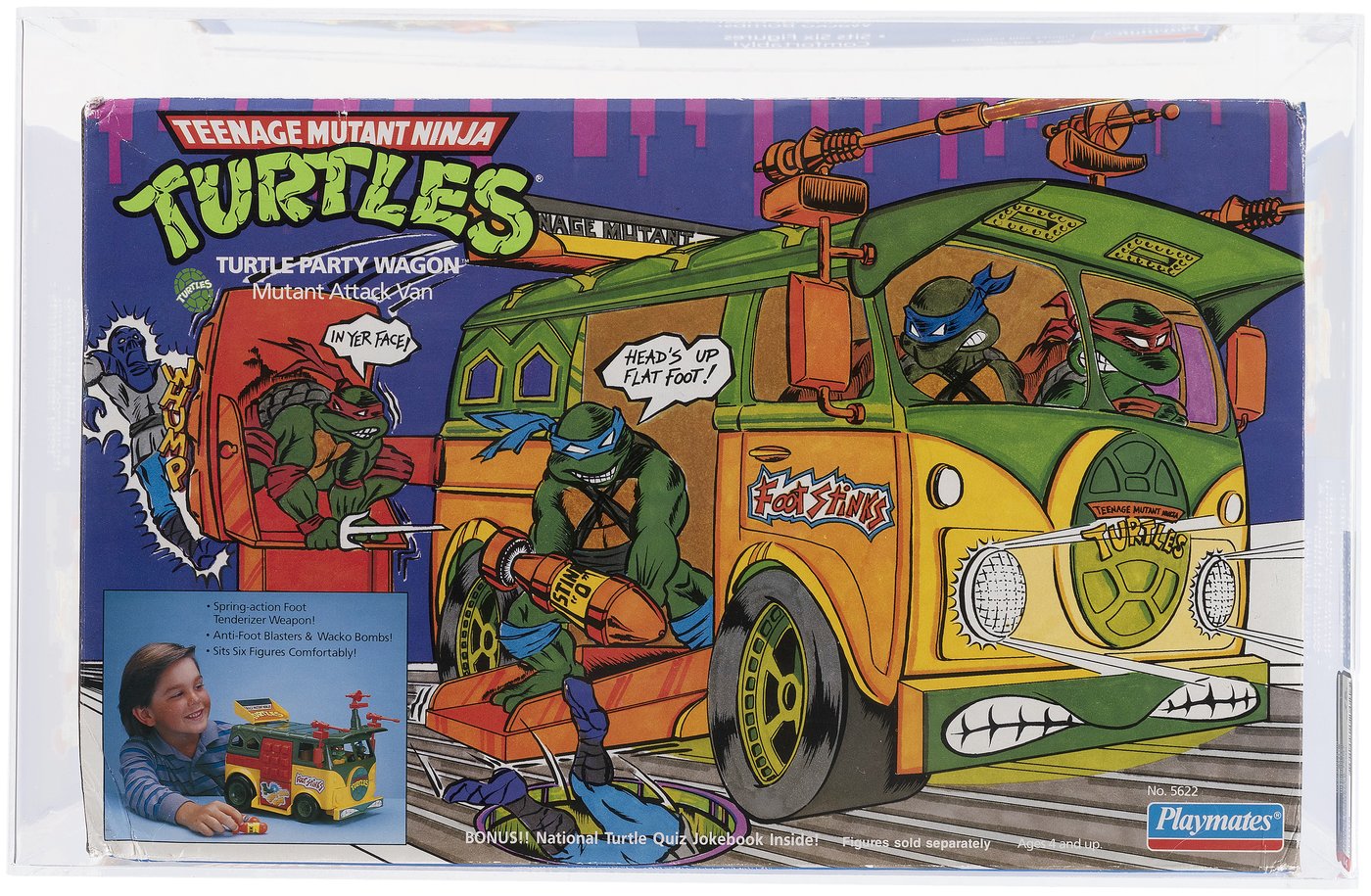 Hake's - TEENAGE MUTANT NINJA TURTLES (1989) - TURTLE PARTY WAGON ...