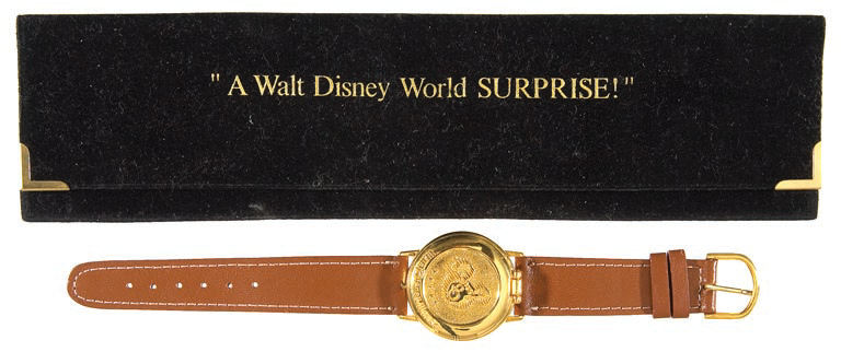 Hake's - WALT DISNEY'S ALICE IN WONDERLAND 45th ANNIVERSARY LIMITED  EDTION WATCH.