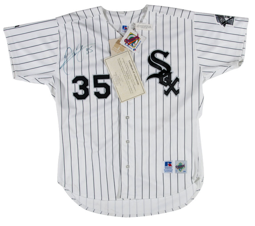 Russell Athletic Chicago White Sox Frank Thomas Jersey Size 48