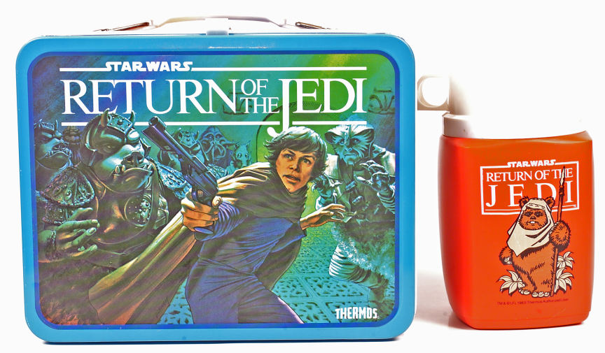 return of the jedi lunch box value