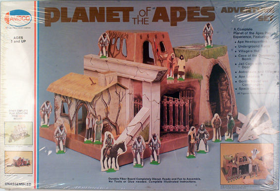 planet of the apes village playset