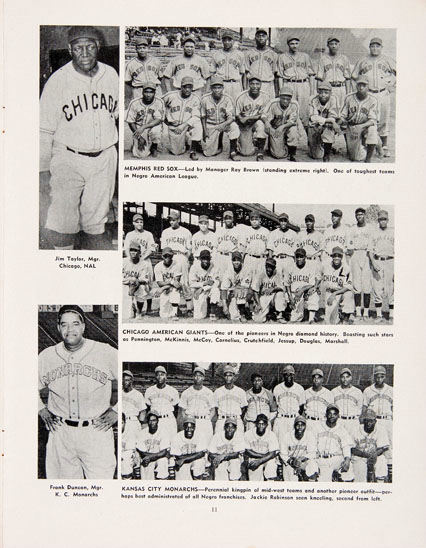 Hake's - 1946 MONTREAL ROYALS HISTORIC TEAM PHOTO WITH JACKIE ROBINSON.