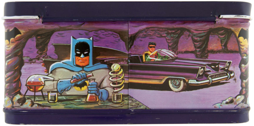 Sold at Auction: Batman and Robin Lunchbox and Thermos