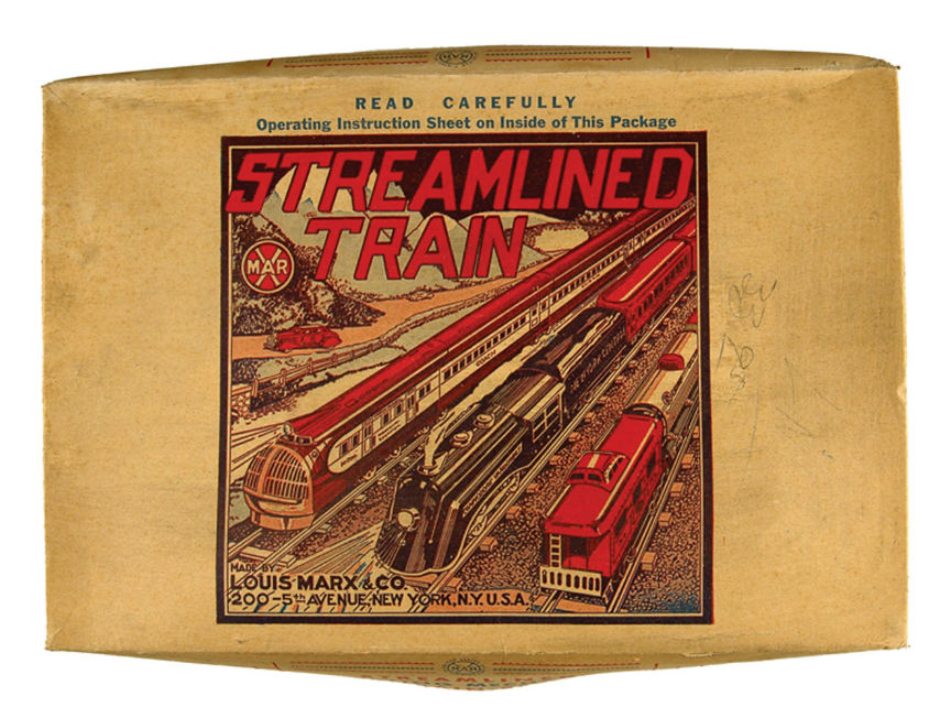 marx streamline train