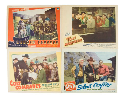 Hake's - WILLIAM BOYD/HOPALONG CASSIDY LOBBY CARDS.