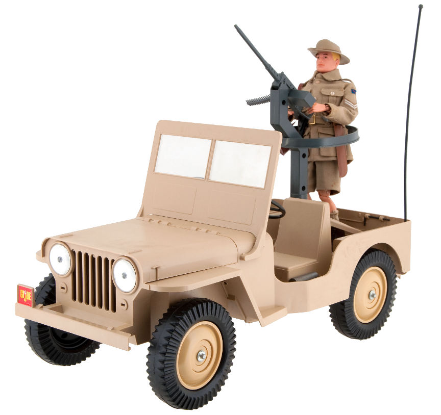 gi joe jeep steering wheel
