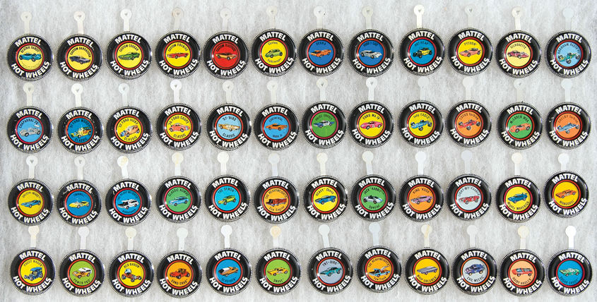 mattel hot wheels buttons