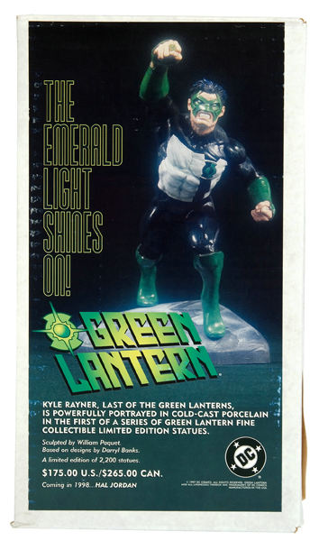 kyle rayner statue