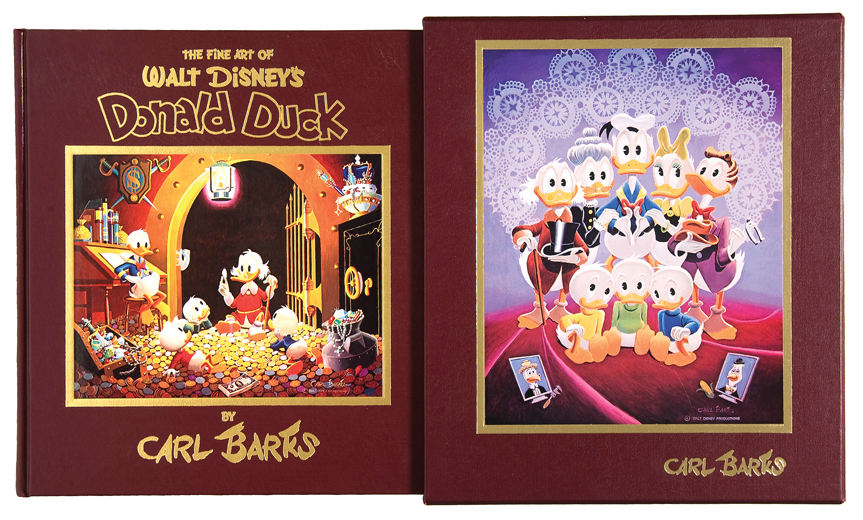 Hake's - "THE FINE ART OF WALT DISNEY'S DONALD DUCK" HIGH QUALITY ...