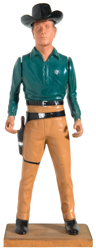 Hake's - DEPUTY MARSHAL JOHNNY McKAY LAWMAN GUNFIGHTER HARTLAND FIGURE.