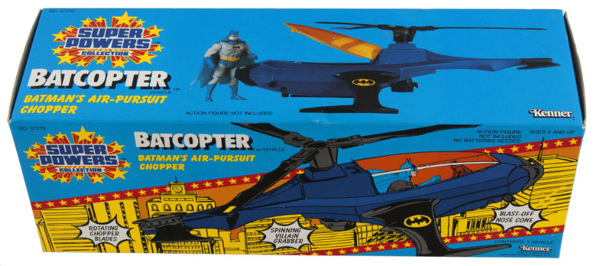 kenner super powers batcopter