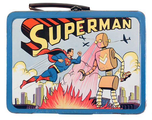 Hakes Superman Lunch Box