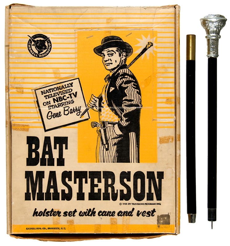 bat masterson toy gun