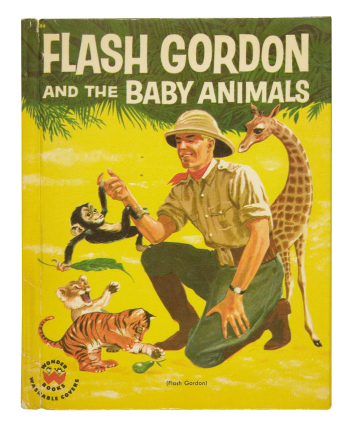 Hake's - FLASH GORDON ORIGINAL COVER ART FOR CHILDREN'S BOOK W/BOOK.