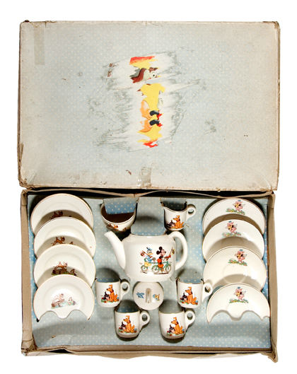 Vintage disney tea on sale set