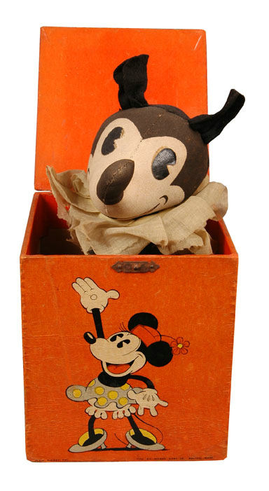 mattel mickey mouse jack in the box