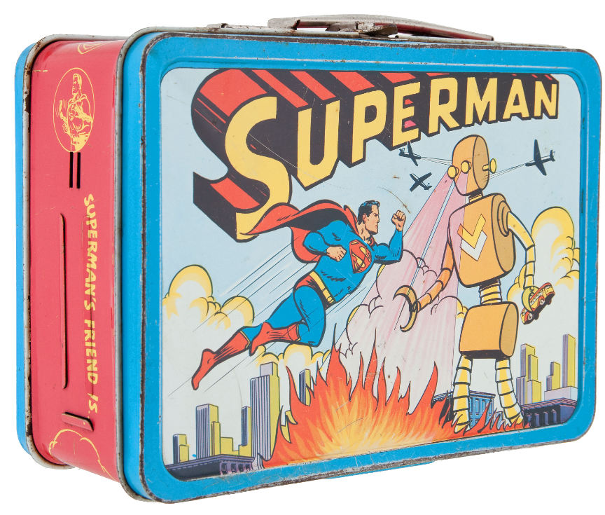 Hakes Superman 1954 Lunch Box