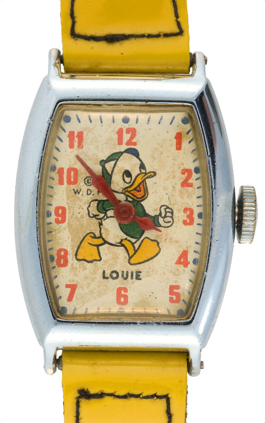Hake #39 s DONALD DUCK #39 S NEPHEW quot LOUIE quot WATCH BY INGERSOLL/US TIME