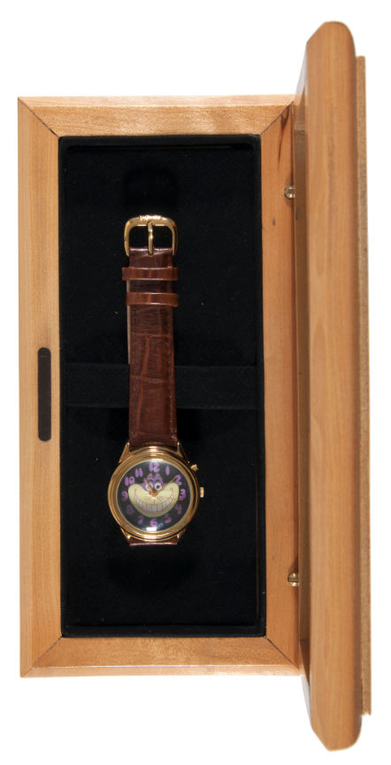 Hake's - WALT DISNEY'S ALICE IN WONDERLAND 45th ANNIVERSARY LIMITED  EDTION WATCH.