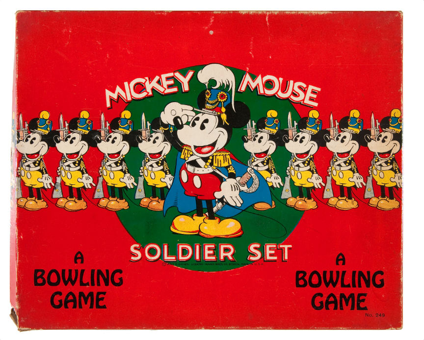 mickey mouse bowling game